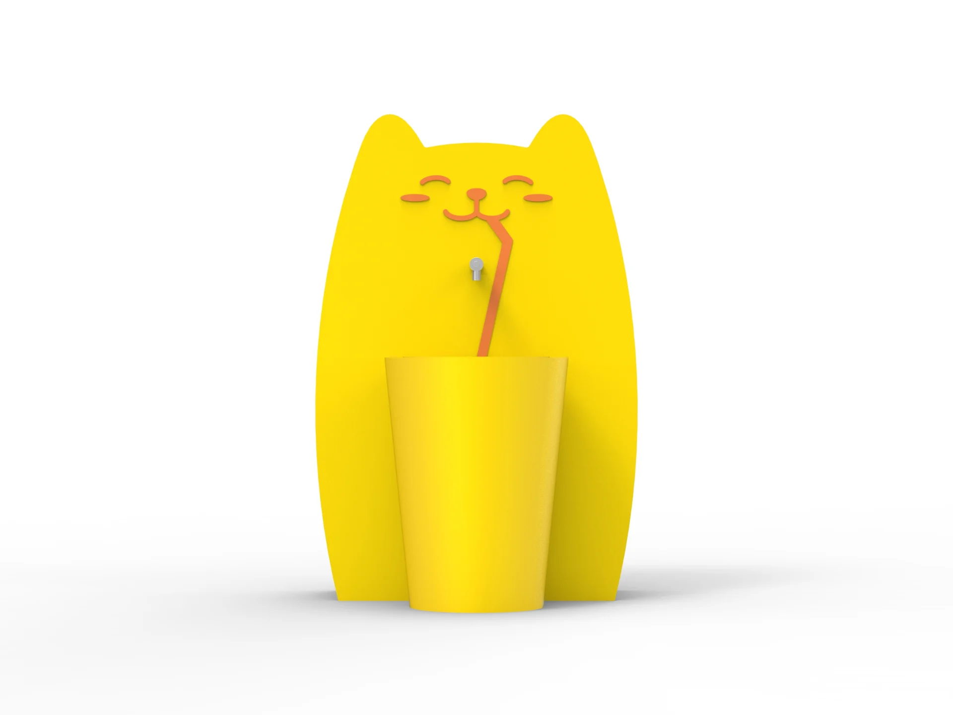빨대 야옹이 이미지 2